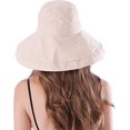 thumbnail image 5 of Sombreros de ala ancha para mujer con protección UPF 50+ plegable JM, 5 of 5