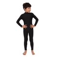 thumbnail image 1 of elástico negro pieza Unitard Tight Zentai para niños S Colco Unidad para niños, 1 of 8