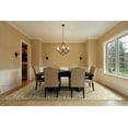 thumbnail image 2 of Mark&Day Area Rugs, 8ft Round Dutton Modern Yellow Area Rug (8' Round), 2 of 5