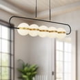 thumbnail image 7 of LP302005MBBG-Alora Lighting-Tagliato - 53W LED Linear Pendant-15.63 Inches Tall and 6.38 Inches Wide, 7 of 7