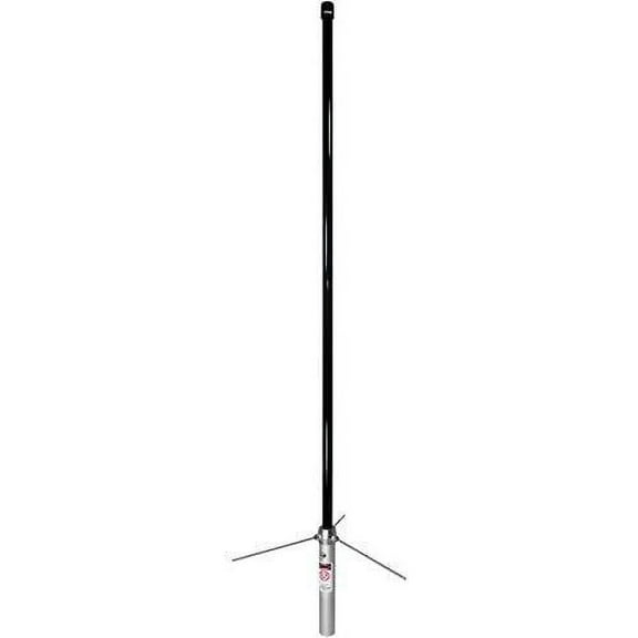 Tram 1477-B Pre-Tuned 144MHZ-148MHZ VHF/430MHZ-460MHZ UHF; Amateur Dual-Band Base Antenna (Black Fiberglass)