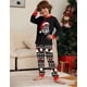 thumbnail image 5 of Pijamas a juego para toda la familia, recién llegados, 2025, estampado de letras, Feliz Navidad, pijamas para padre, madre, niños, mono para bebé, ropa para perros, 5 of 5