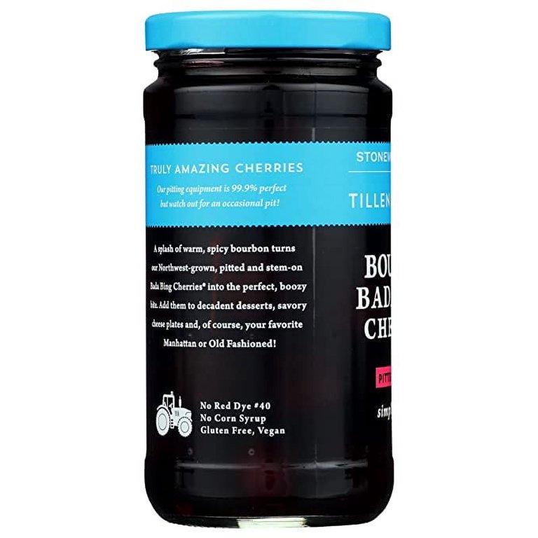 Tillen Farms Bada Bing Cherries - 13.5 Ounce Jar (Pack Of 6) | Year-Round Sweet Bing Cherries