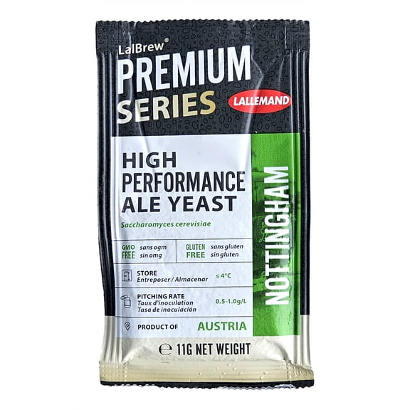 Lallemand LalBrew Nottingham™ High Performance Ale Yeast 11g