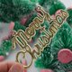 thumbnail image 2 of Tarjeta de Navidad + Juego de 48 piezas Árbol de Navidad plateado Captura de pantalla del mensaje del pedido Material del árbol de Navidad pequeño Seda de sisal ANGGREK Otros, 2 of 7