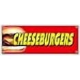 thumbnail image 2 of Cheeseburgers Bannière Signe Hamburger Signes de Fromage de Hamburger, 2 of 4