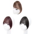 thumbnail image 4 of Fake Invisible Synthetic Bangs Front Fringes Clip In Hair Pieces Air Bangs Fiber Good Hair Styling Accessories Hairpieces, 4 of 5