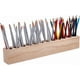 thumbnail image 1 of Estuche de madera para lápices de colores con 12 agujeros. Organizador de lápices y lápices., 1 of 5
