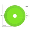 thumbnail image 1 of 125mm Glass Cutting Disc Diamond Marble Ceramic Tile Jade Grinding Blade, 1 of 1