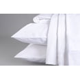 thumbnail image 3 of Sleep & Beyond 100% Cotton 300TC Percale Crisp White Sheet Set in Twin Up to 18", 3 of 6