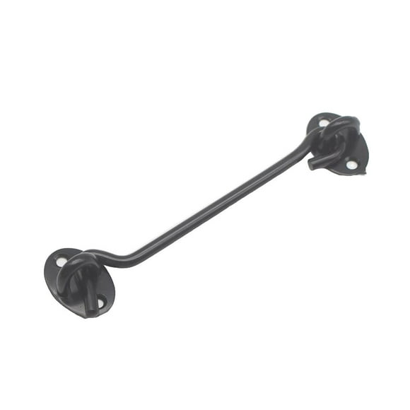 Speravity Pestillo de gancho y ojo, cerradura de puerta de barra gruesa de acero inoxidable para puertas de granero, herrajes de tope, cognición sensorial Type2 NO2 Speravity TO008097-12B
