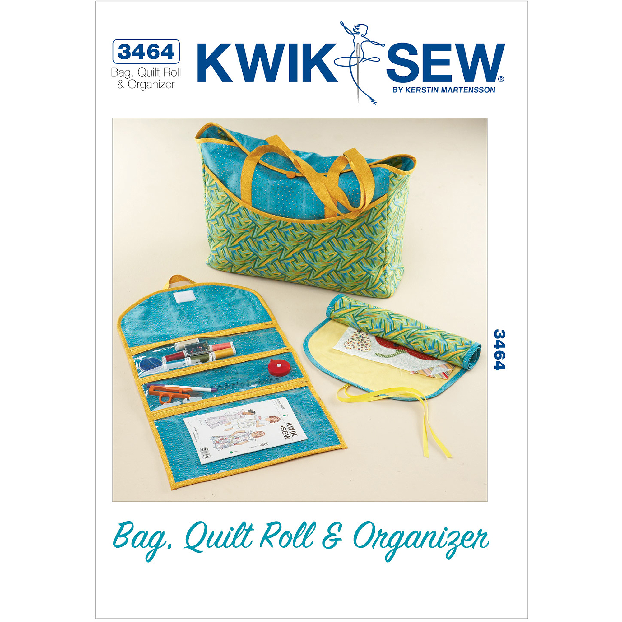 Kwik Sew Pattern Bag, Quilt Roll and Organizer