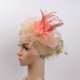thumbnail image 3 of Mujeres Retro Fascinator Diadema Velo Sombrero de s Headwear Disfraz de fiesta de cóctel Sunnimix Fascinator Headpiece, 3 of 8