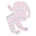 thumbnail image 1 of Ropa para niños, ropa de casa para bebés, ropa de dormir para 2, 3, 4, 5, 6, 7 y 8T, pijamas de unicornio para niños, pijamas para niñas, conjuntos de pijamas de Navidad para niños, 1 of 4