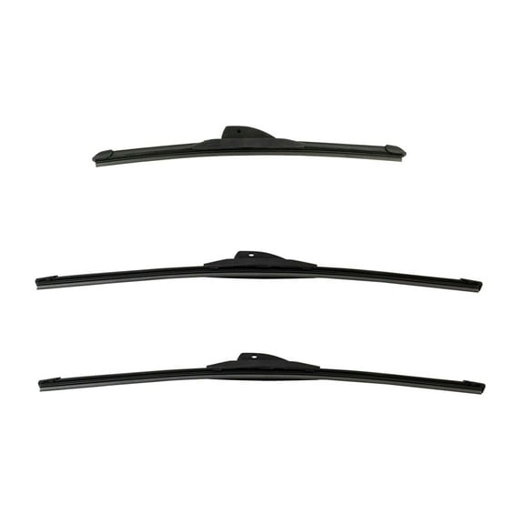 Geelife Tech Windshield Wiper Blade Front & Rear 3pc Set