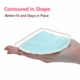 thumbnail image 2 of 14 Bamboo Nursing Breast Nipple Pads Washable Pads with Wash Bags Leak-Proof, 2 of 9