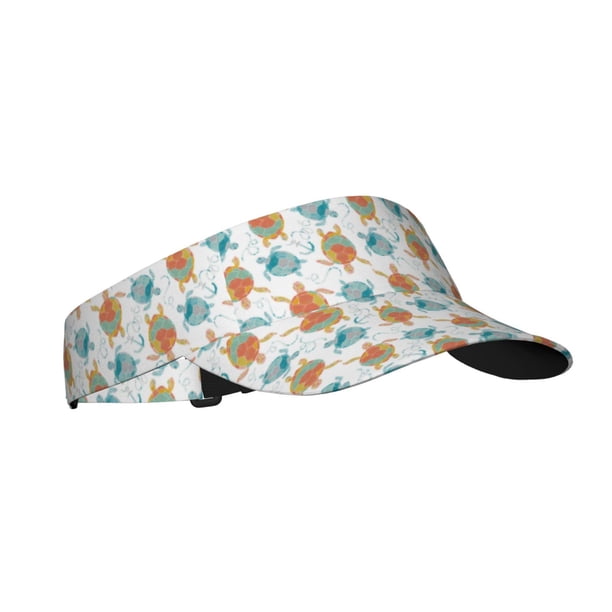 Balery Sea Turtle Gorra deportiva con visera ajustable para mujer y hombre (talla única)