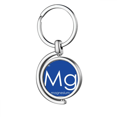 thumbnail image 1 of Período el cuadro de metales alcalinoterreos quimica elementos magnesio mg Rotating keychain Metal Keyring Holder, 1 of 2