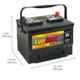 thumbnail image 6 of EverStart Maxx Lead Acid Automotive Battery, Groups Size 59 12 Volt, 590 CCA, 6 of 7