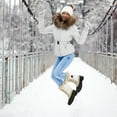 thumbnail image 2 of DREAM PAIRS Women Winter Mid Calf insulation Waterproof Faux Fur Snow Boots, 2 of 6
