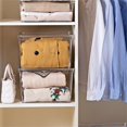 thumbnail image 3 of HANAMYA Organisateur de Bac de Stockage avec Couvercle / Verrou Durable 17 Litres Transparent (Lot de 4), 3 of 7