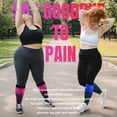 thumbnail image 7 of Plus Size Compression Socks for Women Men 20-30 mmHg 2xl 3xl 4xl , Wide Calf High Tights Long SocksStockings Best Support for Circulation, Running, 7 of 7