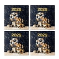 thumbnail image 2 of Happy New Year Corgi Welcome 2025 Balloon Firework Party Set of 4 Stone Coasters Welsh Corgi Dog Lover Gifts Idea 4x4in Absorbent Soapstone Coaster - 01014, 2 of 5