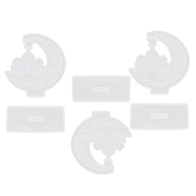 Moldes de fundición, juego de 3 moldes de epoxi, molde de epoxi de cristal, construcción robusta Jadeshay A