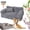 Light Gray, variant on Plush Calming Pet Sofa Bed, Plush Calming Pet Sofa Bed with Removable Cover, Washable Orthopedic Dog Bed with Edge, Increases Deep Sleep