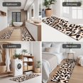 thumbnail image 5 of Beige and Black Of Leopard Print Kitchen Rugs Sets Of 3,Kitchen Runner Rugs Non Skid Washable,Decorative Kitchen Floor Mats for Kitchen,Sink,Laundry,17"x30"+ 17"x47" + 17"x59", 5 of 6