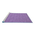 thumbnail image 2 of Ahgly Company Machine Washable Indoor Square Abstract Blue Contemporary Area Rugs, 3' Square, 2 of 4