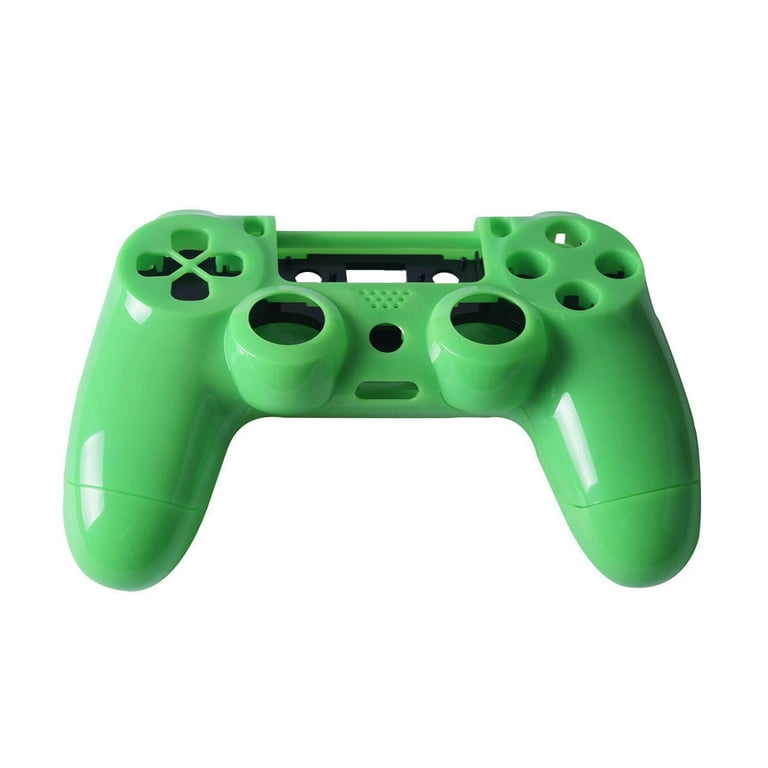 Green Replacement Shell Cover Case Kits Buttons For PlayStation