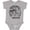 AC-Heather Grey, variant on Summer Vacation Mode Pensacola Beach Florida Boys or Girls Baby Bodysuit