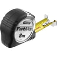 thumbnail image 3 of 8M Tape Measure - Range - Shockproof Case - Tape Lock - 3 Rivet Multigrip Hook - Blade Armor Coating - Ultra Thick Tape - Mylar Coating, 3 of 3