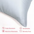 thumbnail image 3 of Unique Bargains Satin Pillowcase Zippered Silky Sateen, 3 of 9