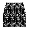thumbnail image 4 of Abomasnow Tennis Skirts for Women Summer 2-in-1 Tummy Control Skirts with Shorts Floral Print High Waisted Stretchy Athletic Skorts on Clearance, 4 of 6