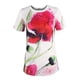 thumbnail image 5 of Camisa de verano de moda sexy casual para mujer Impreso con cuello redondo Camisa de manga corta Top Pompotops  hfajkhk134136, 5 of 6