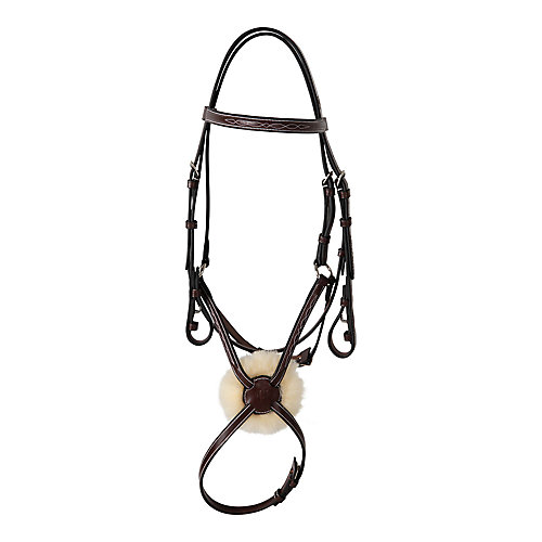 Huntley Sedgwick Fancy Stitch Fig 8 Bridle Full