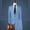 Blue, variant on Product Category Men’s Suits | Product Title Elegant Solid One Button Slim Fit Party Suit Shirt Pants Tie Set for Men