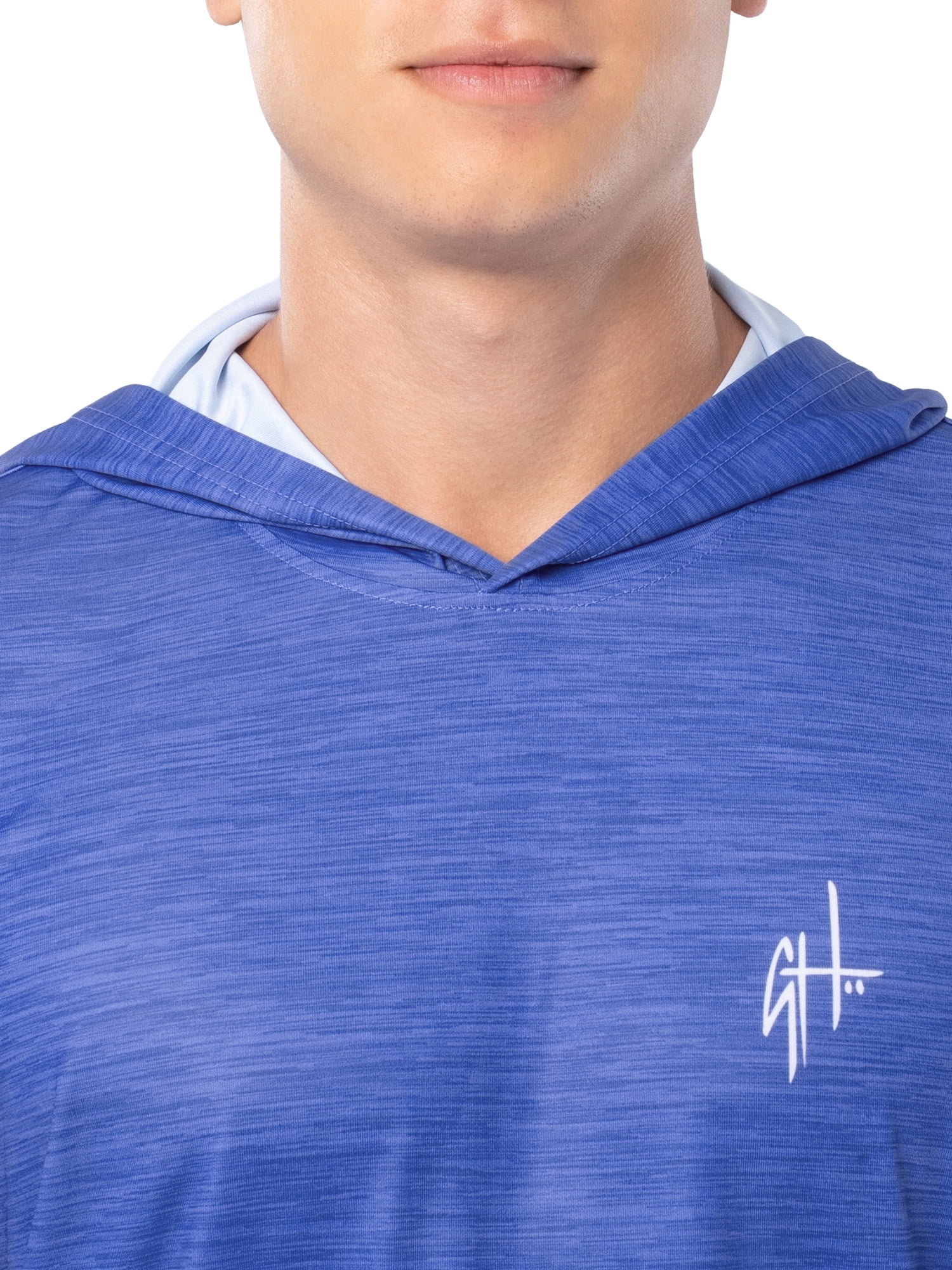 GH BY GUY HARVEY Men's Long Sleeve Sun Protection SFG Sportfishing Hoodie