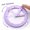 Purple, variant on 3-Pack 360-Degree Rotating Protractors - Durable Plastic Angle Measurement Ruler for Geometry and Math Education, Perfect for Ages 14+