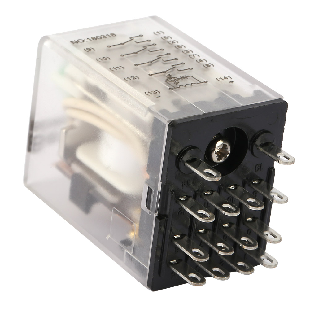 General Purpose Power Relay, Intermediate Relay, Mini 14 Pin For