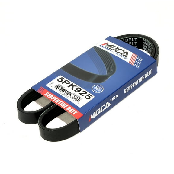 MOCA AUTOPARTS 5PK925 Serpentine Belt for 87-86 Honda Accord L4 2.0L & 05-06 Volkswagen Jetta 2.5L L5 & 08-09 Volkswagen Rabbit 2.5L L5