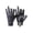 #-【Gray】, variant on Fishing Gloves, Camouflage Outdoor Half Finger Gloves with Breathable Fabric & Non - Slip Grip for Sun Protection, 7.5" x 3.7", Blue, JASKFLY