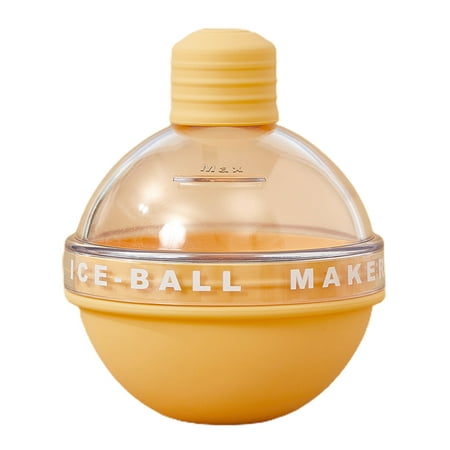 

Farfi 2 Pcs Ice Tray Leak-proof Easy to Clean Silica Gel Large Sphere Ice Ball Maker for Home
