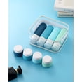 thumbnail image 5 of Micebay Travel Bottles for Toiletries 8 Pack, Tsa Approved 3-oz Travel Size Containers with Clear Bag, Silicone Squeezable Essentials Creams Jars, 5 of 17