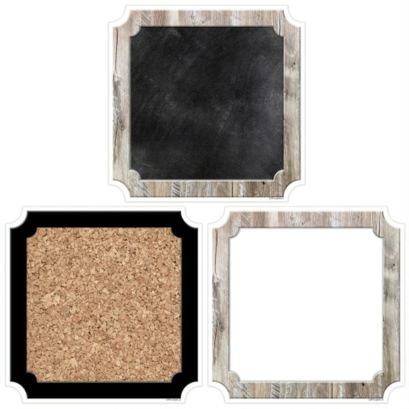 RUSTIC WOOD CARDSÊ 6" DESIGNER