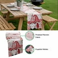 thumbnail image 5 of Pink Valentine's Day Table Runner - 48 Inch Long, Kitchen Dining Table Runner Dresser Scarves, Spring Floral Romance Roses Gnomes Farmhouse Decor for Coffee Tables Wedding Party Banquet, 5 of 8
