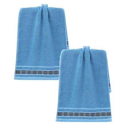 

2PC Towel Absorbent Clean And Easy To Clean Cotton Absorbent Soft Suitable For Kitchen Bathroom Living Room Bath Towels Kitchen Towels Beach Towel Household Essentials Clean Skin Face Towels