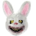 thumbnail image 1 of Halloween Mask Horror Rabbit Mask, Scary Halloween Mask for Adults Children, Funny Bunny Mask for Halloween Costume, Carnival Party, Cosplay Masquerad, 1 of 5